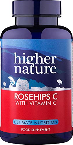 Higher Nature Rosehips C 1000mg Vitamin C - 90 Tablets
