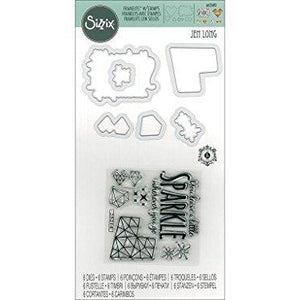 Sizzix Jlong Framelits Die/Stamp Sparkle JL