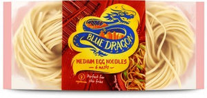 Blue Dragon | Egg Noodles - Medium | 4 x 300g