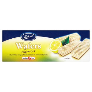 Eskal Gluten Free Lemon Wafers, 200g
