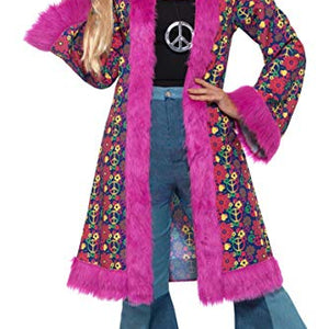 Smiffys 60s Psychedelic Hippie Coat