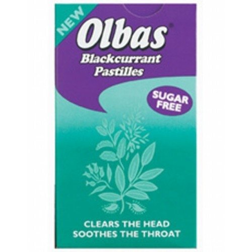 Olbas Blackcurrant Pastilles 40g X 4 (Pack of 4)
