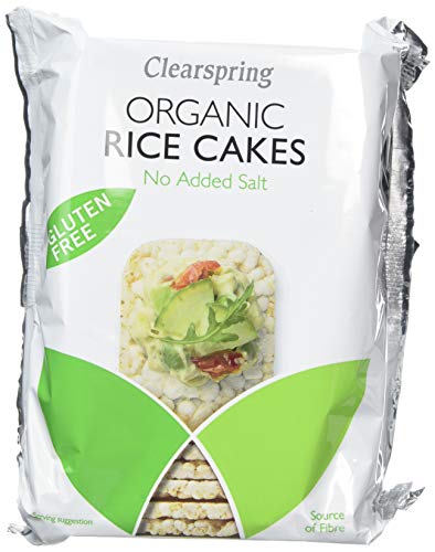 Clearspring Organic No Added Salt Rice Cakes, 130g