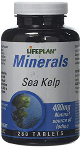 Lifeplan Sea Kelp 400mg 280 Tablets