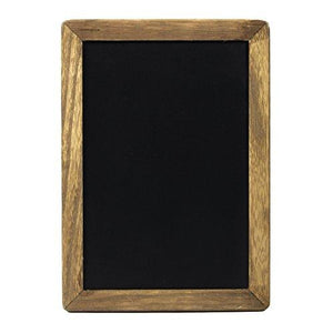 Rustic Kitchen Chalkboard Menu Sign (10x14) with Wood Frame and Non Porous Magnetic Chalk Board Surface for Vintage Decor for Restaurant, Bar Countertop, Wedding, and Home