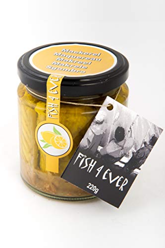 Fish 4 Ever Mackerel Fillets with Lemon and Capers, 220 g