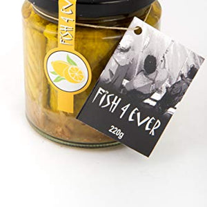 Fish 4 Ever Mackerel Fillets with Lemon and Capers, 220 g