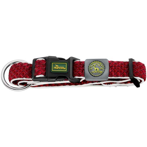 Collar Hilo Vario Basic L Mesh, Red 40-60 Cm | Hunter