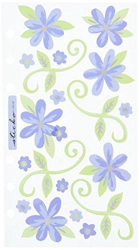 Sticko Cathy B. Vellum Stickers-Mini Romantic Flowers