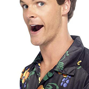 Smiffys Nineties Detective Wig - Brown