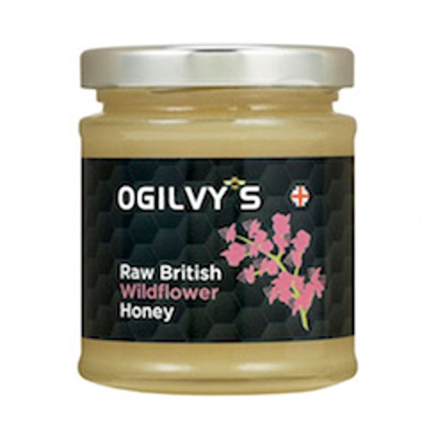 Ogilvys Raw British Wildflower Honey 240g (Pack of 1)