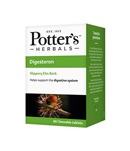 Potter's Herbals - Digesteron - Slipery Elm Bark - Helps Support The Digestive System
