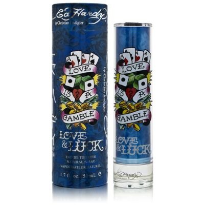 Ed Hardy Love and Luck Men Homme/Men, Eau De Toilette Spray – 50ml/1.7oz