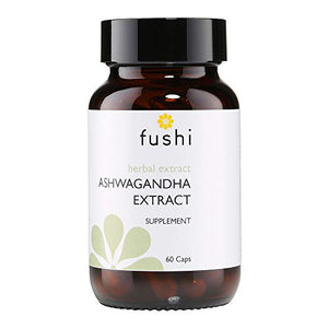 Fushi Organic Ashwagandha 340 mg, 60 Caps | Fresh-Ground |Cold Processed | Wholefood | Immune Boosting & Rejuvenating Herb | Ethical & Vegan Society Approved | Manufactured in the UK