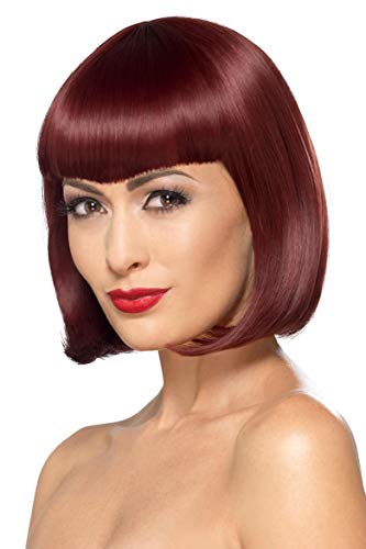 Smiffys Deluxe Bob Wig With Shaped Fringe