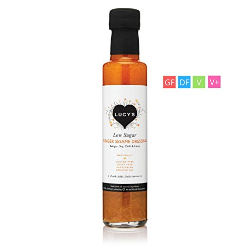 Lucy's Dressings Ginger and Sesame Salad Dressing, 250 ml