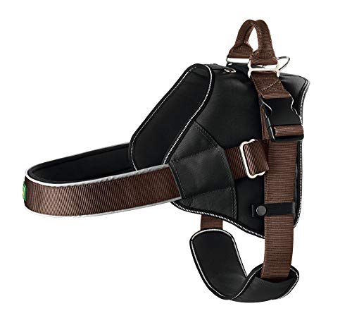 Harness Neopren Expert Xxl 84-120 Cm, 38 Mm Nylon Brown/ Black/ Black | Hunter