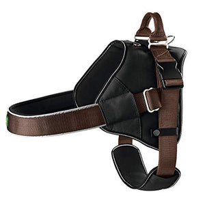 Harness Neopren Expert Xxl 84-120 Cm, 38 Mm Nylon Brown/ Black/ Black | Hunter