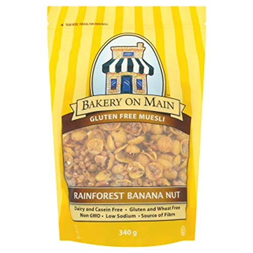 Rainforest Banana Nut Granola, Gluten-Free 340g (Bakery on Main)