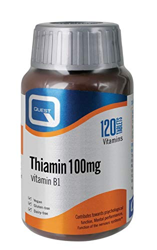 Quest Thiamin (Vitamin B1) 120 Tablets (Pack of 4)