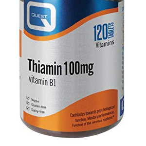 Quest Thiamin (Vitamin B1) 120 Tablets