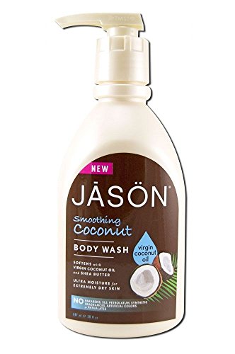 Jason Natural Products Body Wash - Smoothing Coconut - 30 Oz