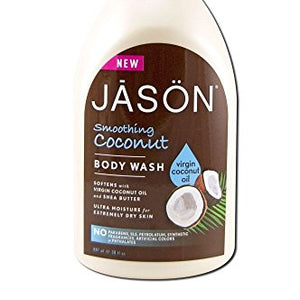 Jason Natural Products Body Wash - Smoothing Coconut - 30 Oz