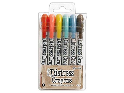 Ranger Docrafts RGRTDBK.51770 THoltz Distress Crayons Set 7