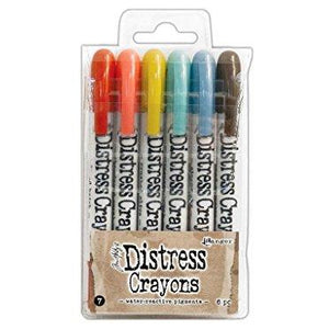 Ranger Docrafts RGRTDBK.51770 THoltz Distress Crayons Set 7