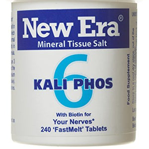 New Era Number 6 Kali. Phos. Tablets - Pack of 240