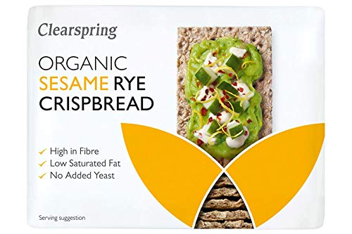 Clearspring Organic Rye Crispbread - Sesame - 200g