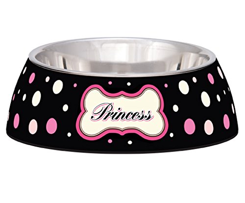 Loving Pets Polkadot Milano Bowl For Dogs And Cats, Small | Loving Pet Products