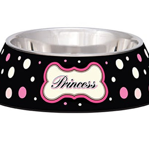 Loving Pets Polkadot Milano Bowl For Dogs And Cats, Small | Loving Pet Products