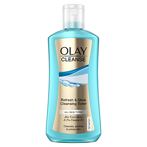 Olay Cleanse Refresh & Glow Cleansing Toner, All Skin Types, 200 ml