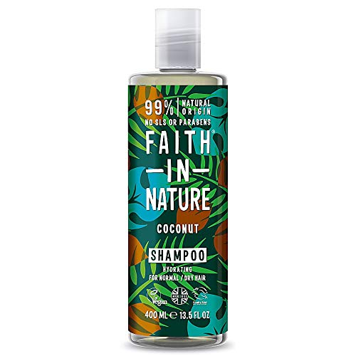 Faith in Nature Coconut Shampoo 400ml (PACK OF 2)