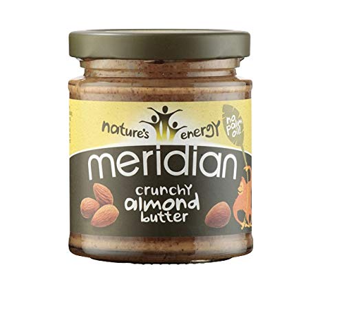 Meridian Natural Crunchy 100% Almond Butter 170g.