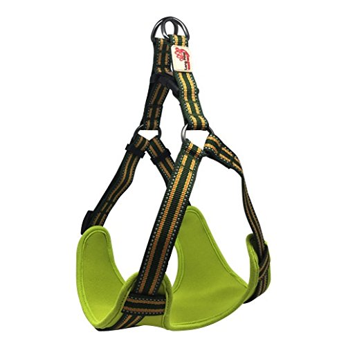 Long Paws Comfort Collection Harness Large Green