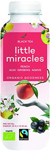 Little Miracles Organic Black Tea Energy Drink 330 ml (Pack of 6)