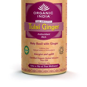 Organic Tulsi Ginger Loose Leaf Case (6 x 100gms)
