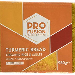 Organic Turmeric Rice Bread - Gluten Free 250g