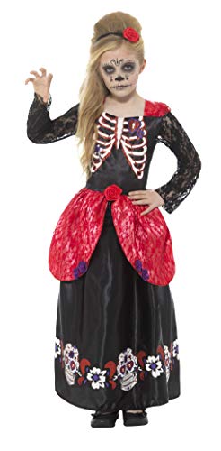Smiffys 45188L Deluxe Day of The Dead Girl Costume (Large)