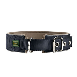 Collar Neoprene Reflect, 55 Nylon Navy/Neoprene Walnut | Hunter