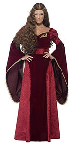 Smiffys Deluxe Medieval Queen Costume, Large