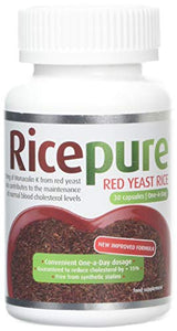 RicePure Red Yeast Rice Food Supplement Capsules, 30 g