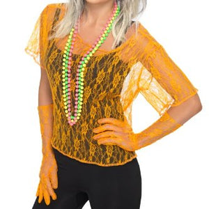 Generic Costume Miss 351006 – Neon Orange – One size