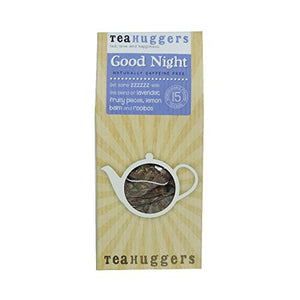 Tea Huggers Good Night herbal tea blend (Pack of 1 - 15 teabags)