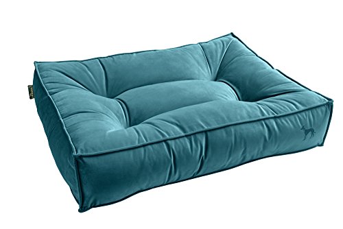 Dog Bed Quilted Bristol 60X40 Cm Turquoise | Hunter