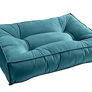 Dog Bed Quilted Bristol 60X40 Cm Turquoise | Hunter