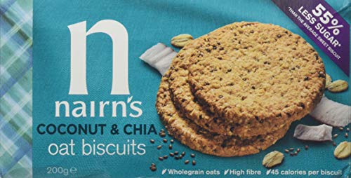 Nairn's Coconut and Chia Oat Biscuit, 200 g