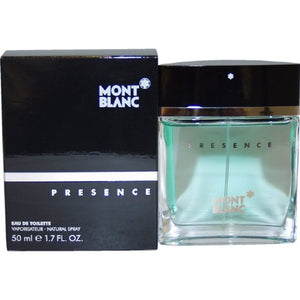 Mont Blanc Presence Eau de Toilette Spray for Him, 50 ml